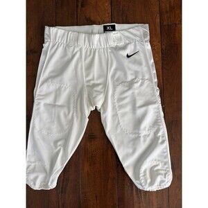 NIKE VAPOR‎ VARSITY WHITE FOOTBALL PANTS ADULT SIZE XLARGE 908728-100 MSRP $65